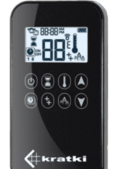 Газовая топка Kratki LEO/45/68/G31/37MBAR, балонный газ