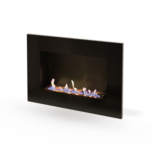 Биокамин "Русский огонь" Лофт 650V встраиваемый с декоративным стеклом (стемалитом)