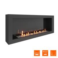 Биокамин SteelHeat WALL ONE 1400 черный, стемалит Биокамин SteelHeat WALL ONE 1400 черный, стемалит