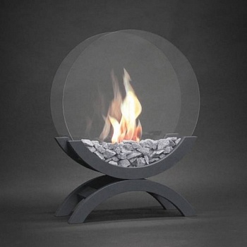 Биокамин ZeFire Iris Средний Тёмный