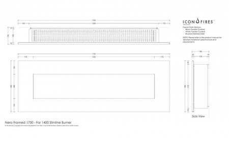Настенный биокамин Nero 1750SS Настенный биокамин Nero 1750SS по цене 455 500 руб.