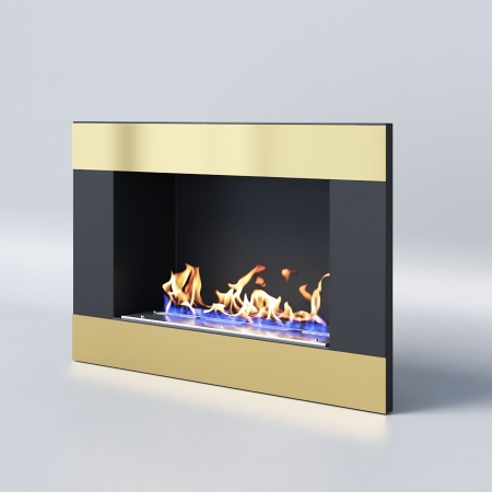 Биокамин "Русский огонь" Голд 650V встраиваемый с защитным стеклом по цене 30 450 руб.