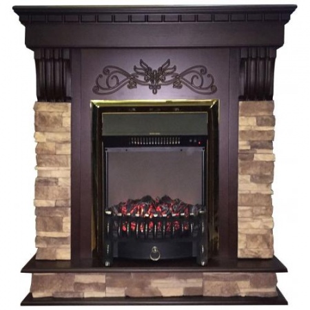 Brighton (темный дуб)+Fobos Brass