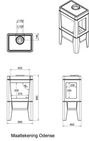 Газовый камин Faber Odense Газовый камин Faber Odense