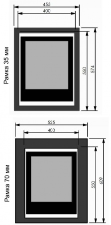 Газовый камин BellFires Unica 40 Газовый камин BellFires Unica 40