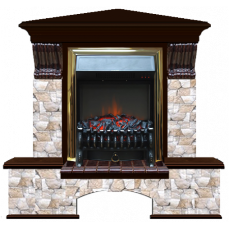 Бостон К Арбат угловой (дуб)+Fobos Brass