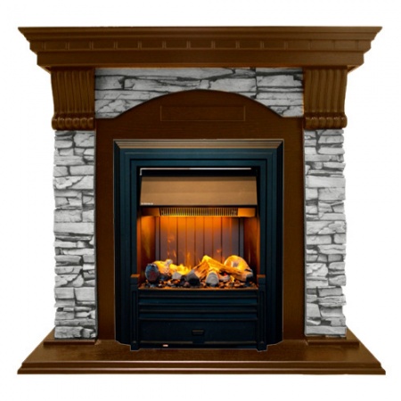 Dublin арочный скальный белый (дуб)+Brookline Black Dublin арочный скальный белый (дуб)+Brookline Black