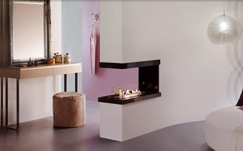 Встраиваемый биокамин Spartherm Ebios-fire U чёрный