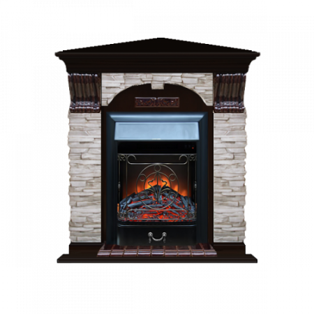 Арочный Мисхор угловой (венге)+Majestic Black Арочный Мисхор угловой (венге)+Majestic Black