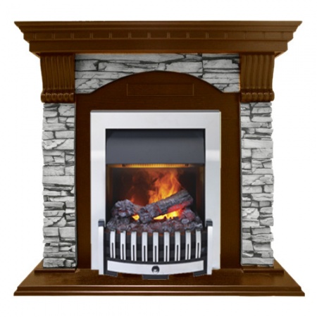 Dublin арочный скальный белый (дуб)+Danville Chrome Dublin арочный скальный белый (дуб)+Danville Chrome