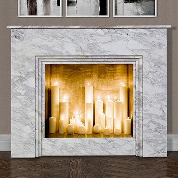 Биокамин Bioteplo Фиери из мрамора