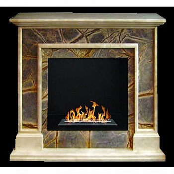 Биокамин ZeFire Melody мрамор