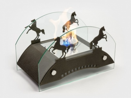 Настольный биокамин Lux Fire "Графский мост" M Бронза по цене 19 602 руб.